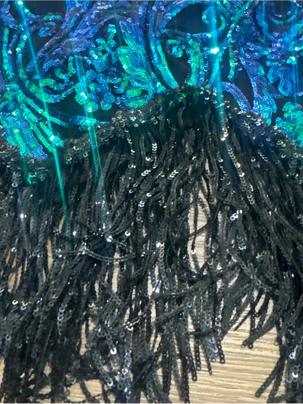 Revolution Dancewear Sequin Dress, Size LC 12-14